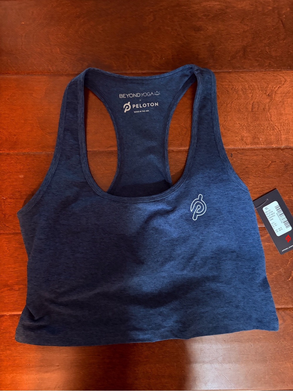 Peloton x Beyond Yoga Slip back cropped tank